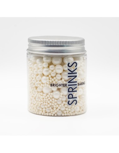 Sprinks Sprinkle Mix Bubble Bubble Pearl White -75gr-