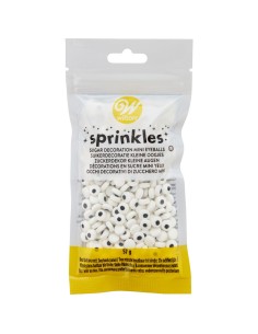 Wilton Suikerdecoratie Ogen Wit Mini -57gr-