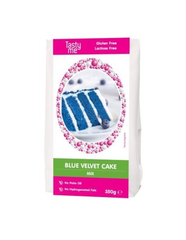 Tasty Me Mix voor Blue Velvet Cake Glutenvrij -350gr-