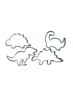 Scrapcooking Uitsteker Set Dino -4st- 2