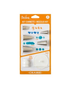 Decora Spuitmondjes Set Oranje -7st- 