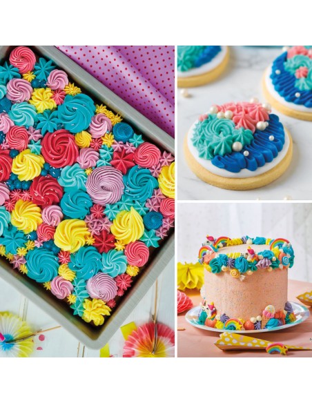 Decora Spuitmondjes Set Oranje -7st- 