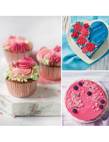 Decora Spuitmondjes Set Roze -7st-