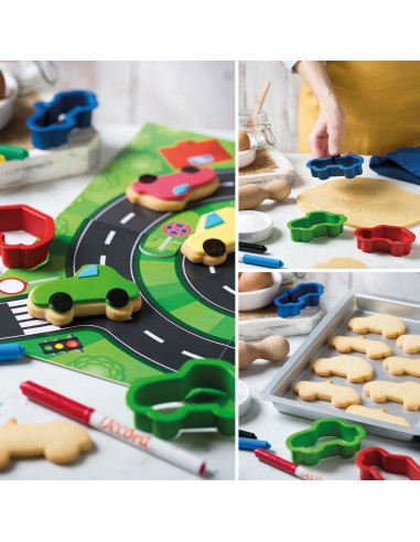 Decora Uitsteker Set Auto's -3st-