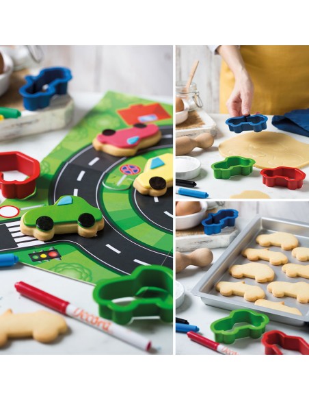 Decora Uitsteker Set Auto's -3st-