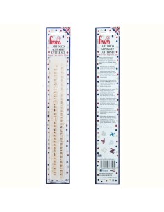 FMM Tappit Set Alfabet Kleine Letters - Art Deco 2