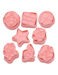 CakeDeco Uitstekerset Mario -8st-