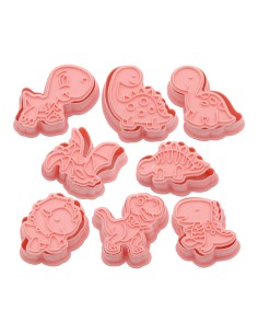 CakeDeco Uitstekerset Dino -8st-