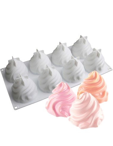 CakeDeco Siliconen Bakvorm Mini Topping //