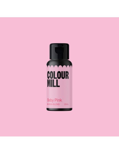 Colour Mill Eetbare Kleurstof Gel Baby Pink -20ml-
