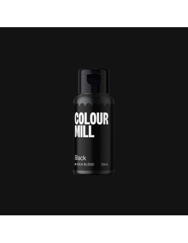 Colour Mill Eetbare Kleurstof Gel Black -20ml-