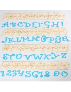 FMM Tappit Set Alfabet & Cijfers Hoofdletters - Chunky Funky 2