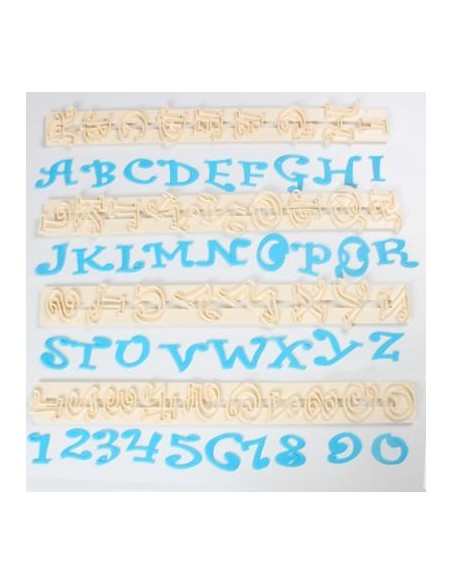 FMM Tappit Set Alfabet & Cijfers Hoofdletters - Chunky Funky