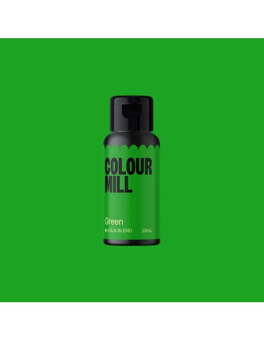 Colour Mill Eetbare Kleurstof Gel Green -20ml-