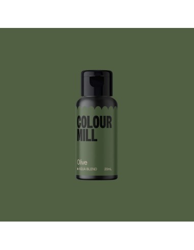 Colour Mill Eetbare Kleurstof Gel Olive -20ml-