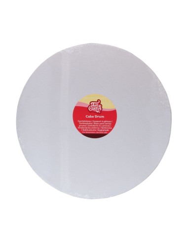 FunCakes Cake Drum Rond -35cm- Wit