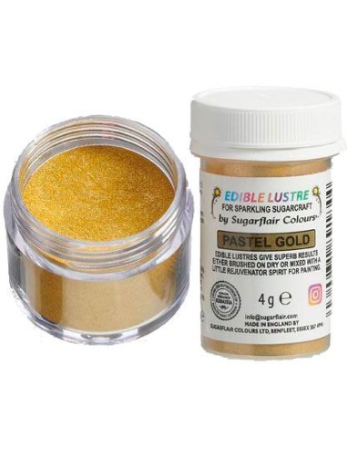 Sugarflair Edible Lustre Pastel Gold -4gr-