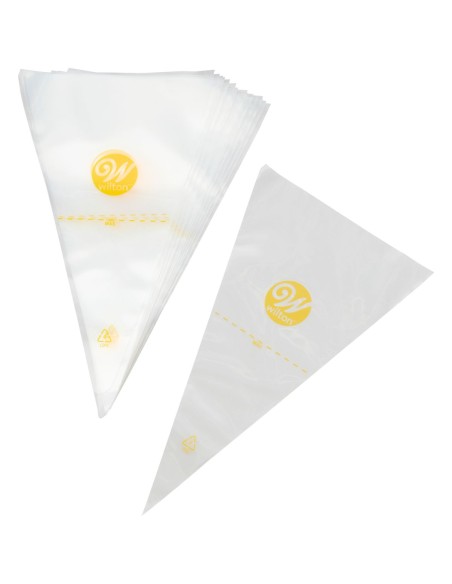 Wilton Wegwerp Spuitzakken -30cm- 24st