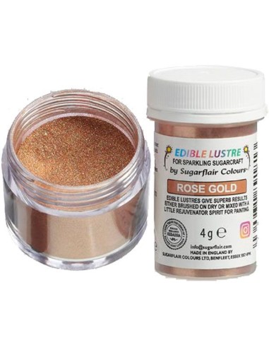 Sugarflair Edible Lustre Rose Gold -4gr-