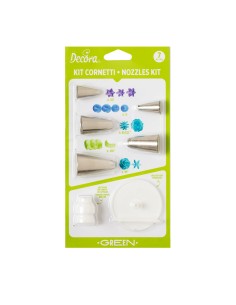 Decora Spuitmondjes Set Groen -7st- //