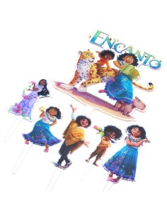 CakeDeco Taarttopper Encanto Set -6st-