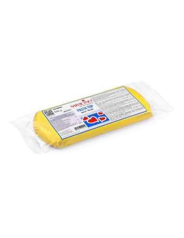 Saracino Top Paste Rolfondant Yellow -500gr- //