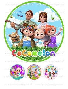 Eetbare Print Cocomelon 2 - 20cm