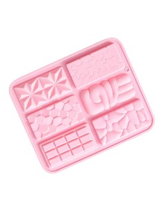 CakeDeco Siliconen Chocolade Mal Small Tabletten Love