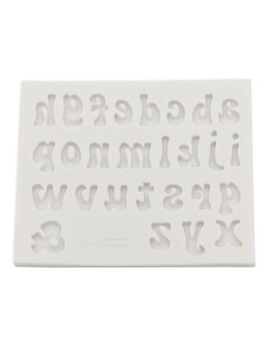 CakeDeco Siliconen Mal Alfabet Set -3st-