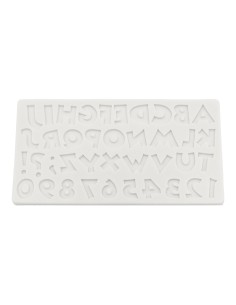 CakeDeco Siliconen Mal Funky Alfabet