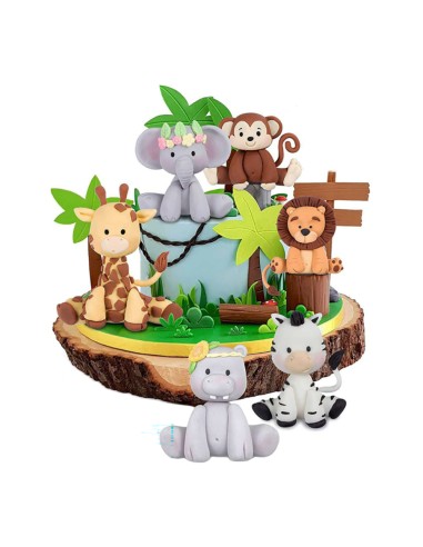 CakeDeco Siliconen Mal 3D Giraffe