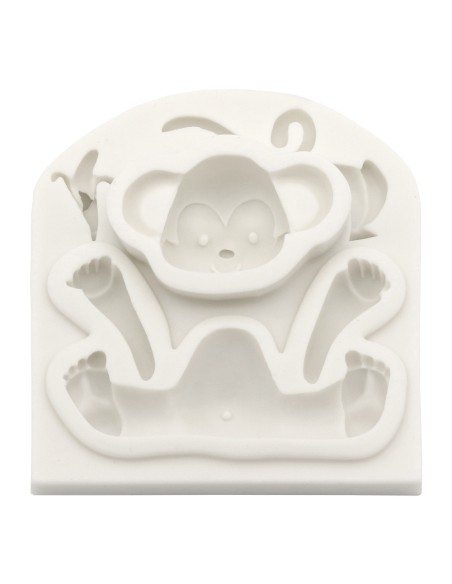 CakeDeco Siliconen Mal 3D Aap
