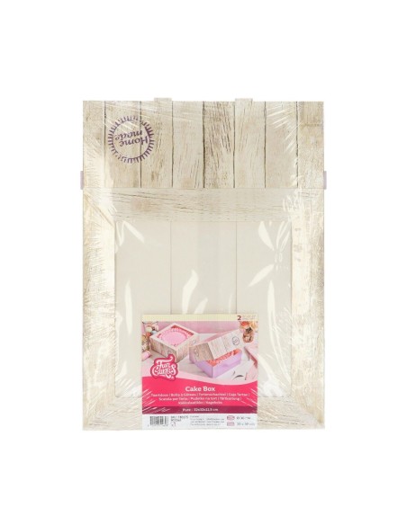 FunCakes Taartdoos Pure 32x32x11,5cm -2st-