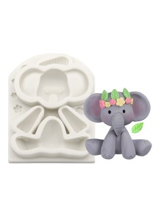 Siliconen Mold Elephant 2