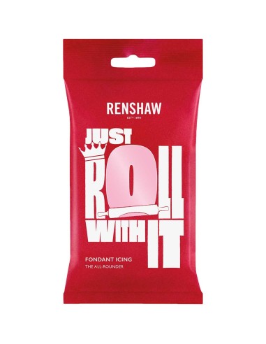 Renshaw Rolfondant Pink -250gr-