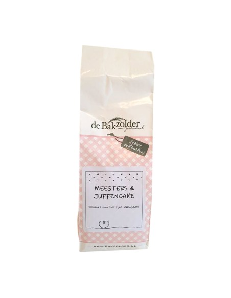 Bakzolder Mix voor Meesters & Juffencake -400gr-
