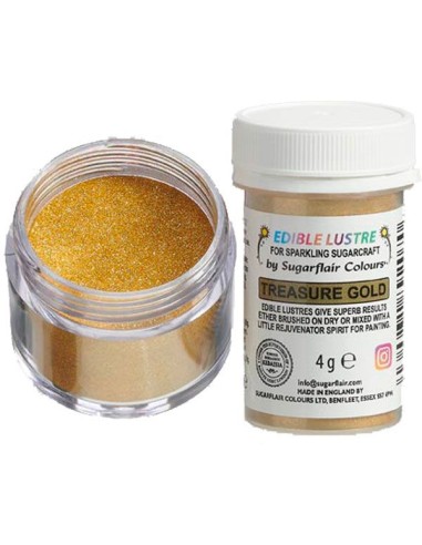 Sugarflair Edible Lustre Treasure Gold -4gr-
