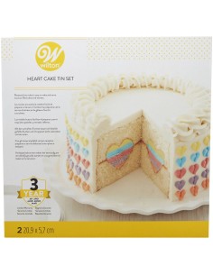 Wilton Bakvormen Set met Hart -2st- 2