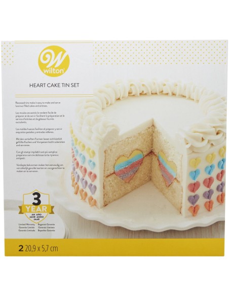 Wilton Bakvormen Set met Hart -2st-