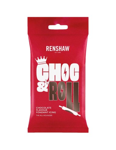 Renshaw Rolfondant Chocolade Smaak -250gr-
