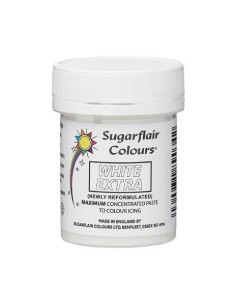 Sugarflair Geconcentreerde Eetbare Kleurstof Extra White //