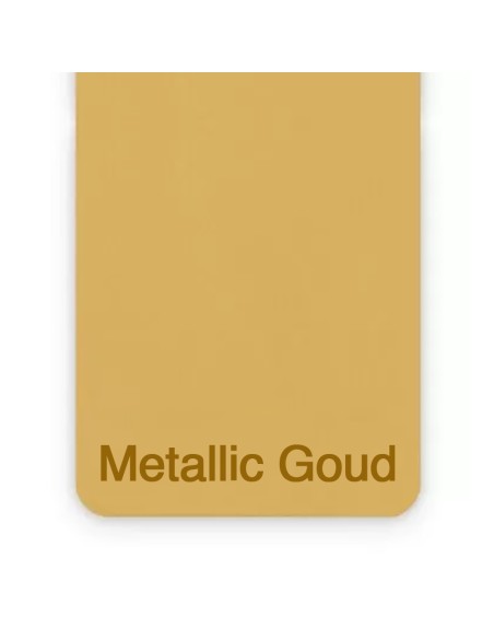 CakeDeco Taarttopper Cijfer 9 - Metallic Goud - 10cm