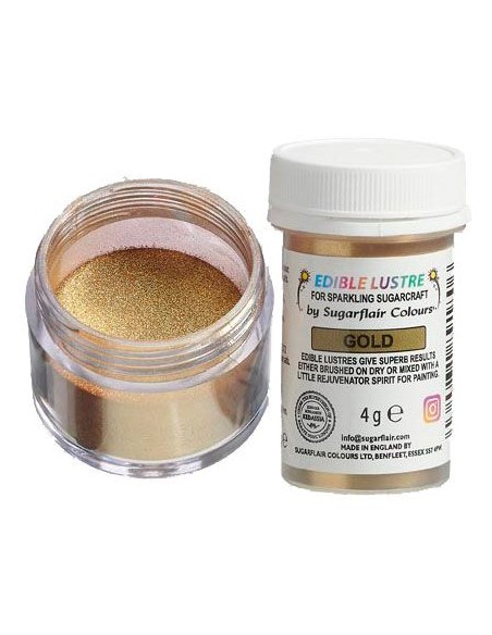 Sugarflair Edible Lustre Gold -4gr-
