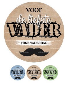 Eetbare Print Vaderdag - 20cm