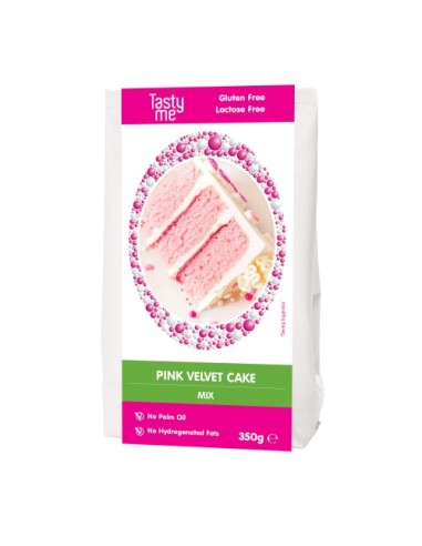 Tasty Me Mix voor Pink Velvet Cake Glutenvrij -350gr-