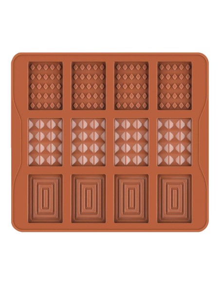 CakeDeco Siliconen Chocolade Mal Small Tabletten Assorti 1