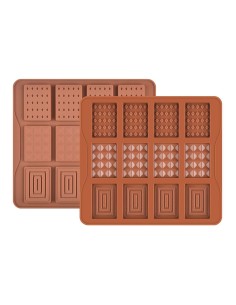 CakeDeco Siliconen Chocolade Mal Small Tabletten Assorti 1 2