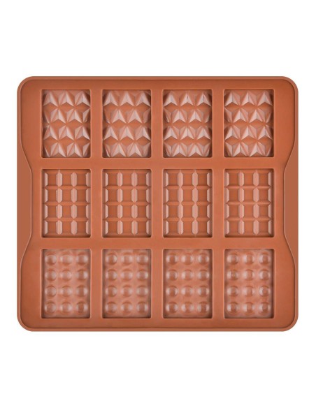 CakeDeco Siliconen Chocolade Mal Small Tabletten Assorti 2