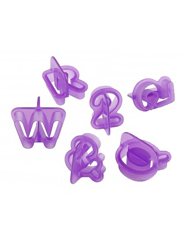 CakeDeco Uitsteker Set Alfabet & Cijfers