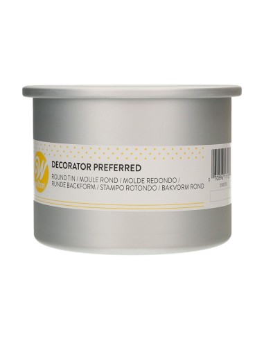 Wilton Extra Diepe Bakvorm Rond -12,5 x 10 cm-